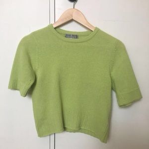 Green Wool Top